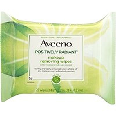 Aveeno Positively Radiant Makeup Removing Wipes