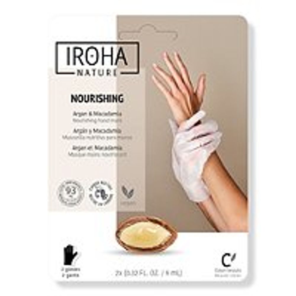 Ulta IROHA Nourishing Argan and Macadamia Treatment Mask Gloves | Mall