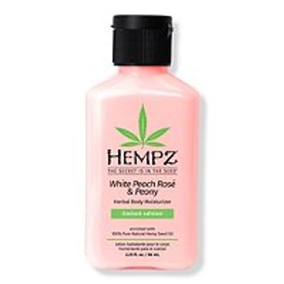 Hempz Travel Size White Peach Rose & Peony Herbal Body Moisturizer
