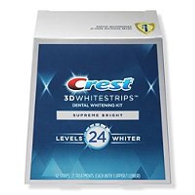 Crest 3D Whitestrips Supreme Bright At-home Teeth Whitening Kit