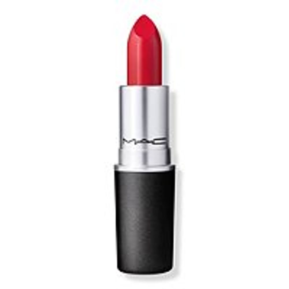 MAC Lipstick Cream - Brave Red (bright yellow red - cremesheen)