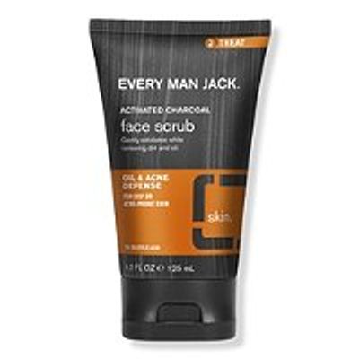 Every Man Jack Charcoal Face Scrub Skin Clearing