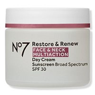 No7 Restore & Renew Face & Neck Multi Action Day Cream with SPF 30