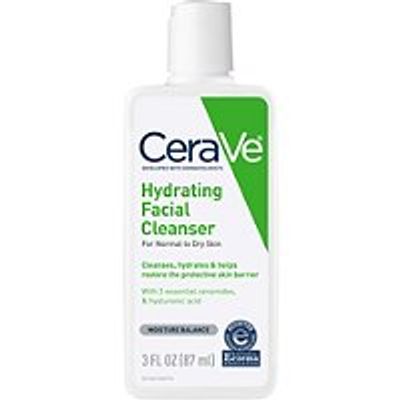 CeraVe Travel Size Hydrating Face Wash for Sensitive & Dry Skin