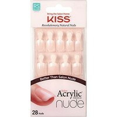 Kiss Breathtaking Salon Acrylic French Nude Nails