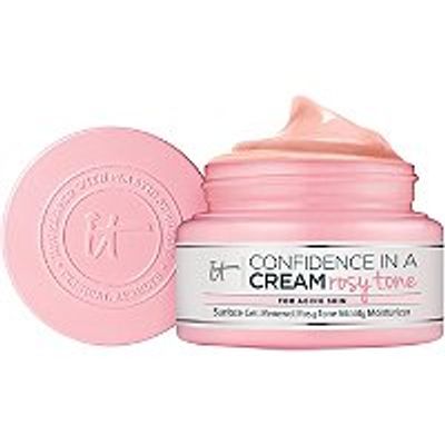 IT Cosmetics Confidence in a Cream Rosy Tone Skin Brightening Moisturizer