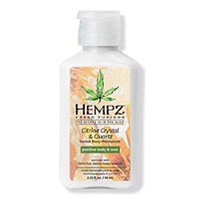 Hempz Travel Size Citrine Crystal & Quartz Herbal Body Moisturizer