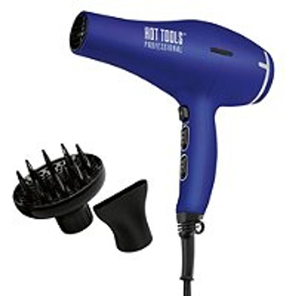 Hot Tools Professional Turbo Ionic DC Blue Hair Dryer