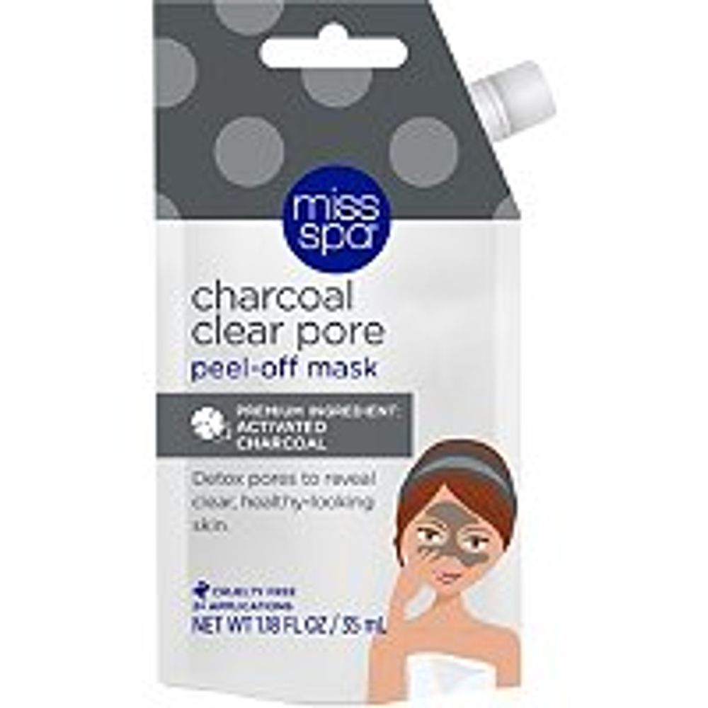 Miss Spa Charcoal Clear Pore Facial Peel-Off Mask