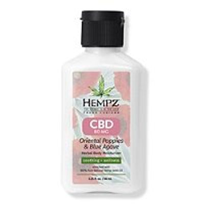 Hempz Oriental Poppies & Blue Agave CBD Herbal Body Moisturizer