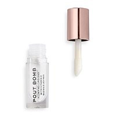 Makeup Revolution Pout Bomb Plumping Gloss - Glaze (translucent)