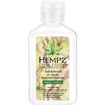 Hempz Travel Size Fresh Fusions Sandalwood & Apple Herbal Body Moisturizer