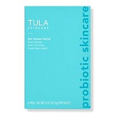 Tula The Instant Facial Dual Phase Skin Reviving Treatment Pads