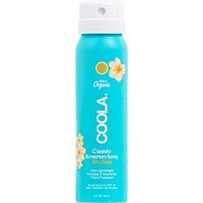 COOLA Travel Size PiI±a Colada Classic Body Organic Sunscreen Spray SPF 30