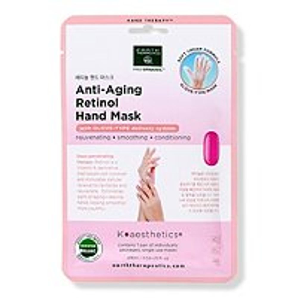 Earth Therapeutics Hand Mask Anti Aging Retinol