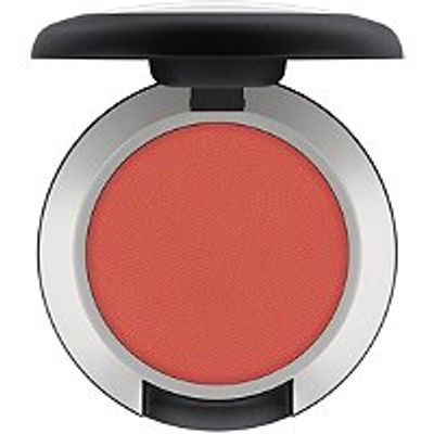 MAC Powder Kiss Eyeshadow - Style Shocked!  (bright blood orange)