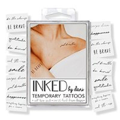 Inked by Dani Temporary Tattoos Self Love Pack