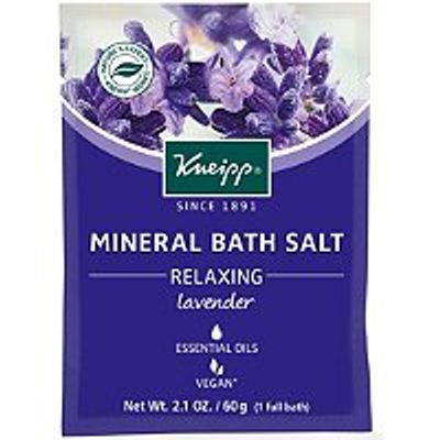 Kneipp Travel Size Relaxing Lavender Mineral Bath Salt Soak