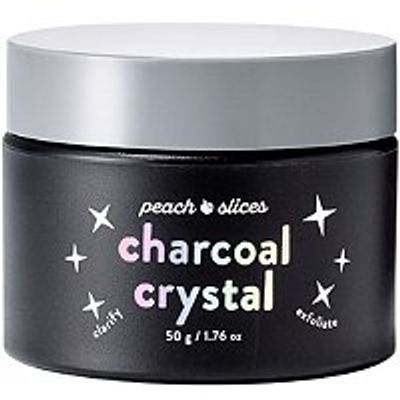 Peach Slices Charcoal Crystal Clarifying Shimmer Peel-Off Mask