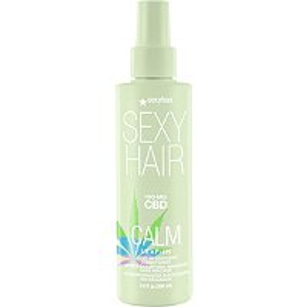 Calm Sexy Hair Leaf-In Leave-In Soothing Conditioner with 100mg CBD
