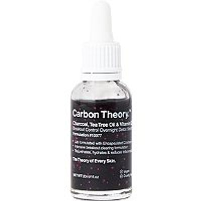 Carbon Theory. Charcoal, Tea Tree Oil & Vitamin E Overnight Detox Serum