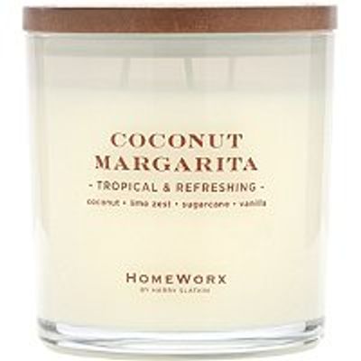 HomeWorx Coconut Margarita 3 Wick Candle