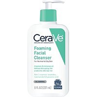 CeraVe Foaming Face Wash for Normal To Oily Skin