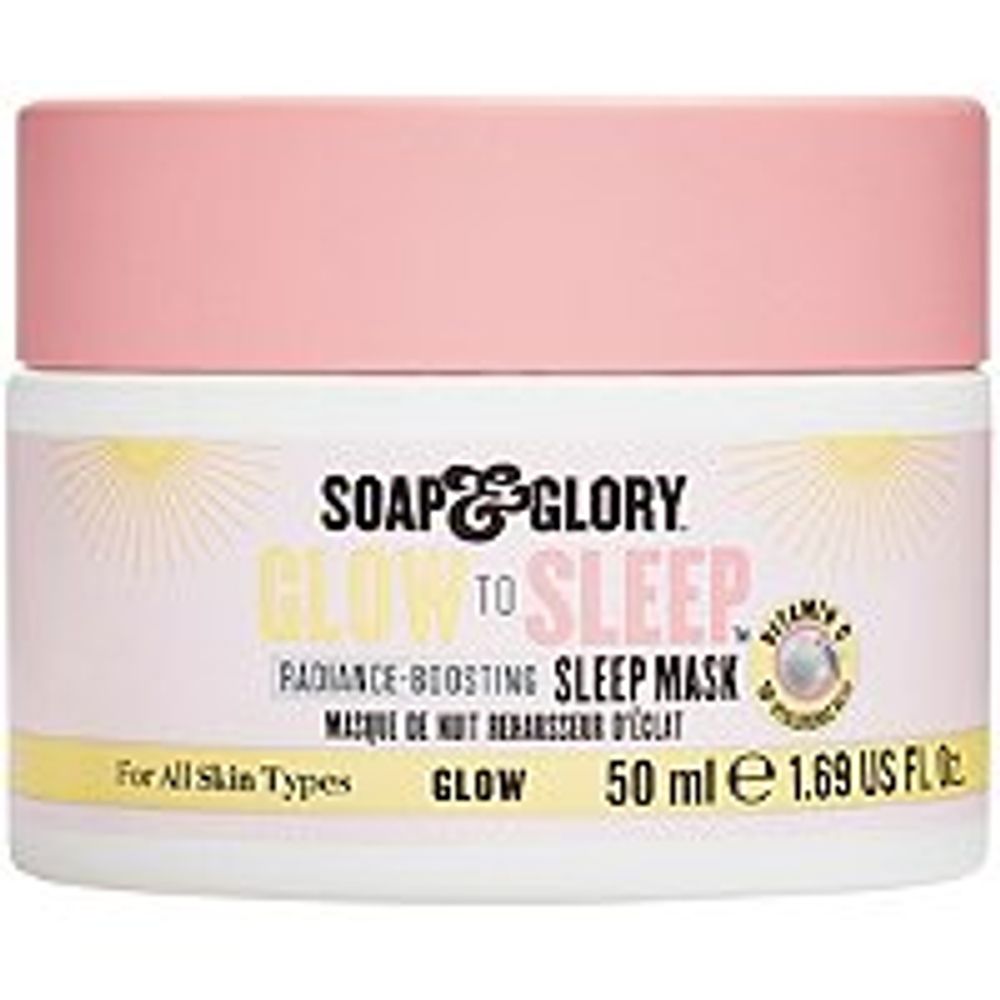 Soap & Glory Glow To Sleep Vitamin C Radiance-Boosting Sleep Mask