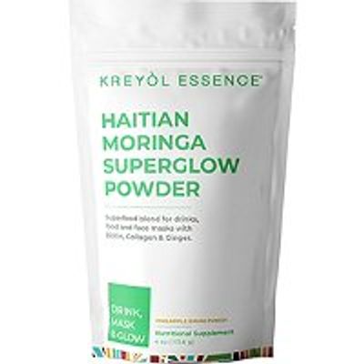 Kreyol Essence Drink, Mask & Glow Haitian Moringa Superglow Powder