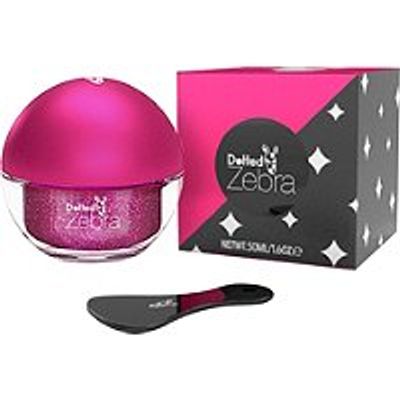 Dotted Zebra Peel-Off Pink Amethyst Sparkle Mask