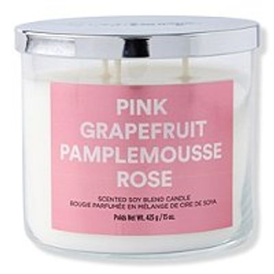 ULTA Beauty Collection Pink Grapefruit Scented Soy Blend Candle