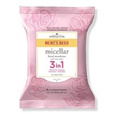 Burt's Bees 3 in 1 Micellar Facial Cleanser Towelettes