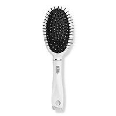 Hot Tools Pro Artist White Gold Hair Refresh Charcoal Infused Cushion Hair Brush