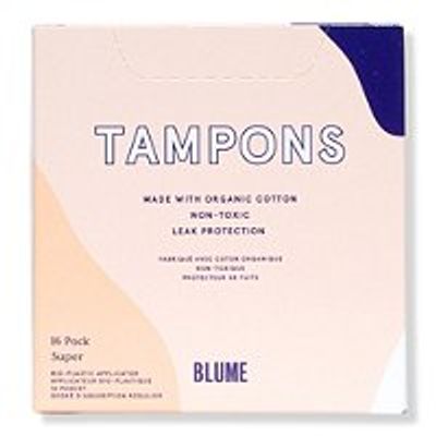 BLUME 100% Organic Cotton Super Tampons