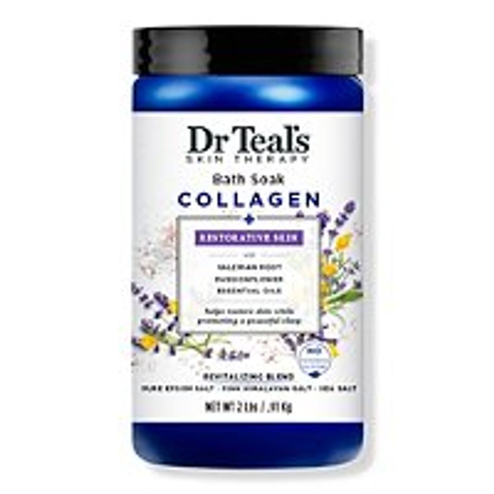 Dr Teal's Collagen + Restorative Skin Bath Soak with Valerian Root