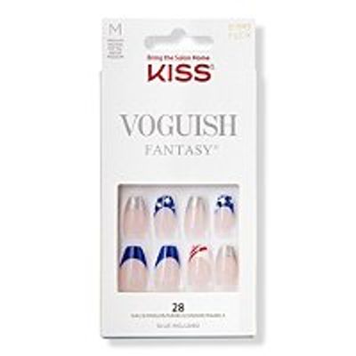 Kiss White Stars Voguish Fantasy Ready-To-Wear Fake Nails