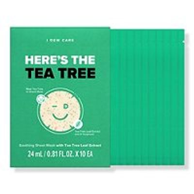 I Dew Care Here's The Tea Tree Soothing Tea Tree Sheet Mask