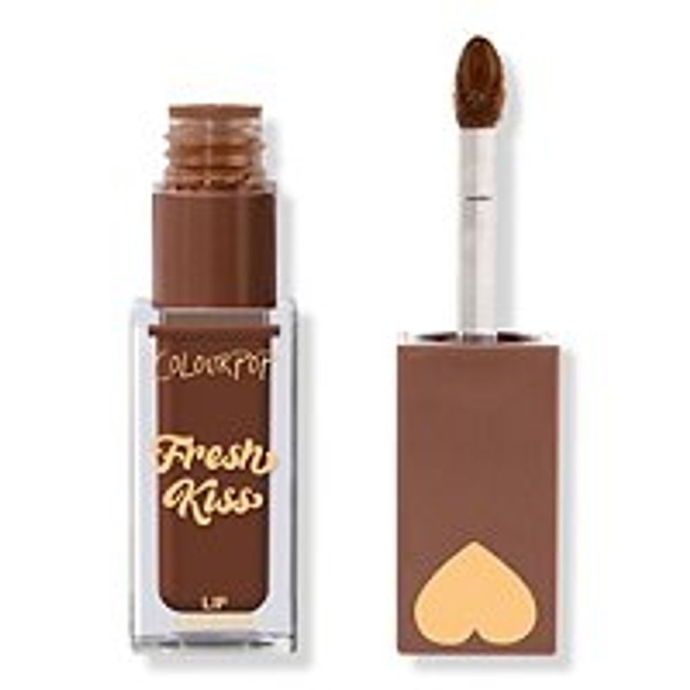 ColourPop Fresh Kiss Lip Lacquer - La Vida Mocha (true chocolate brown)