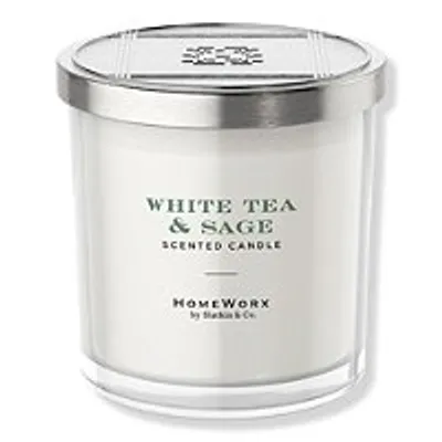 HomeWorx White Tea & Sage 3-Wick Scented Candle