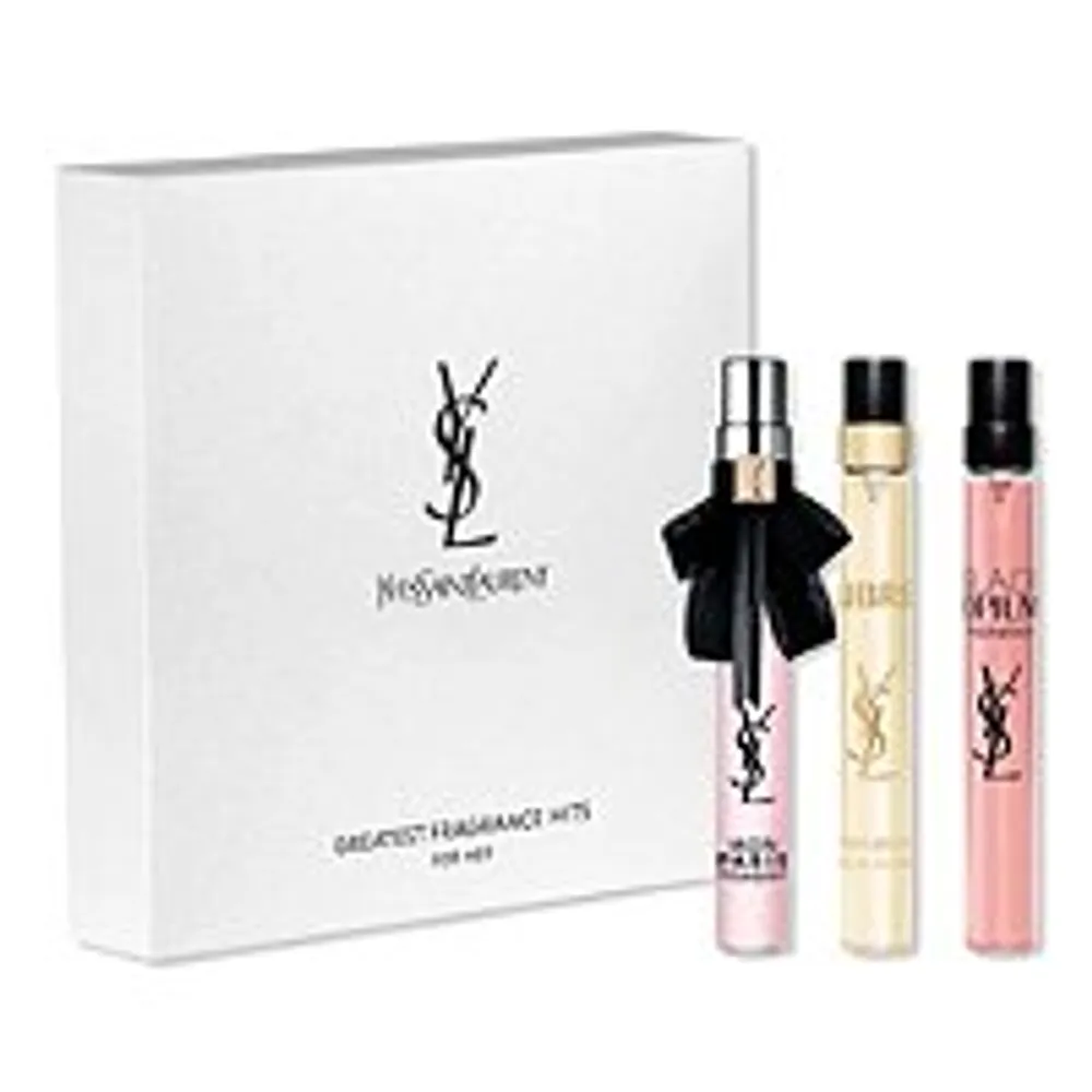  Yves Saint Laurent Mini Black Opium & Libre Eau de Parfum Set  : Beauty & Personal Care