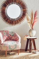 Marble-Topped Side Table