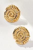 Alona Galia Shell Post Earrings