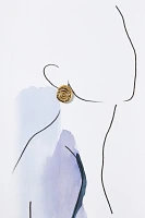 Alona Galia Shell Post Earrings