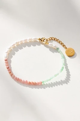 Alona Rosa Beaded Anklet
