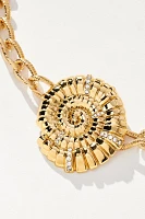 Alona Iris Shell Pendant Necklace