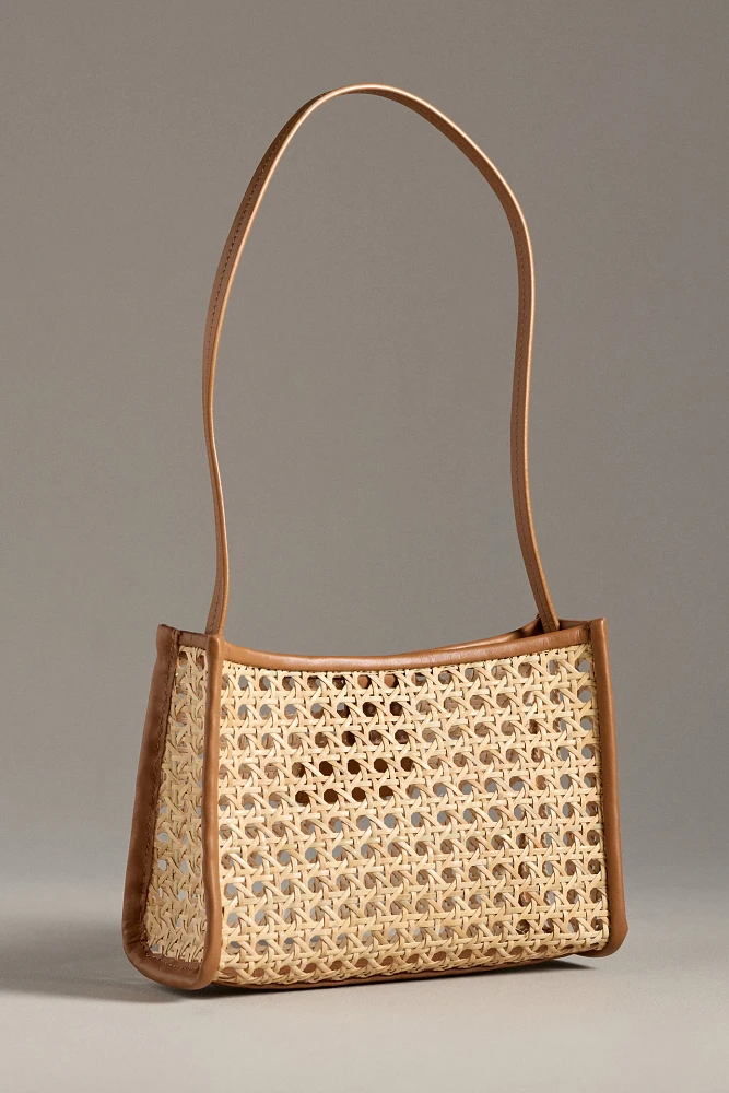 Bembien Eliza Rattan Crossbody Bag