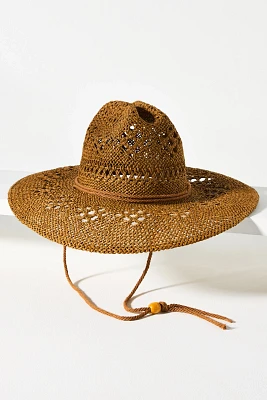 Wyeth Open-Weave Straw Lifeguard Rancher