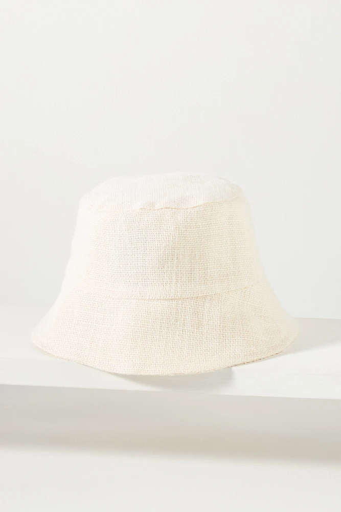 Van Palma Sofia Jute Bucket Hat