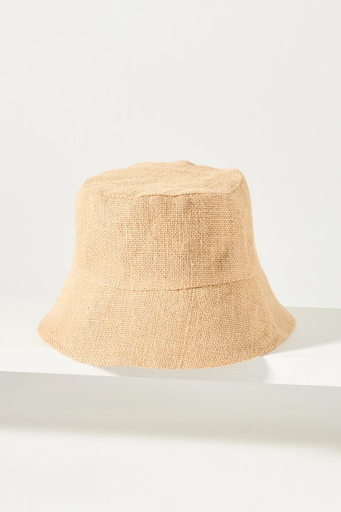 Van Palma Sofia Jute Bucket Hat