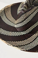Van Palma Ema Stripe Straw Rancher